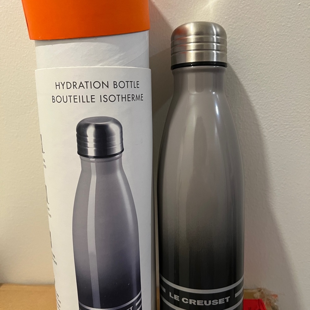 Le Creuset Gray Hydration Bottle